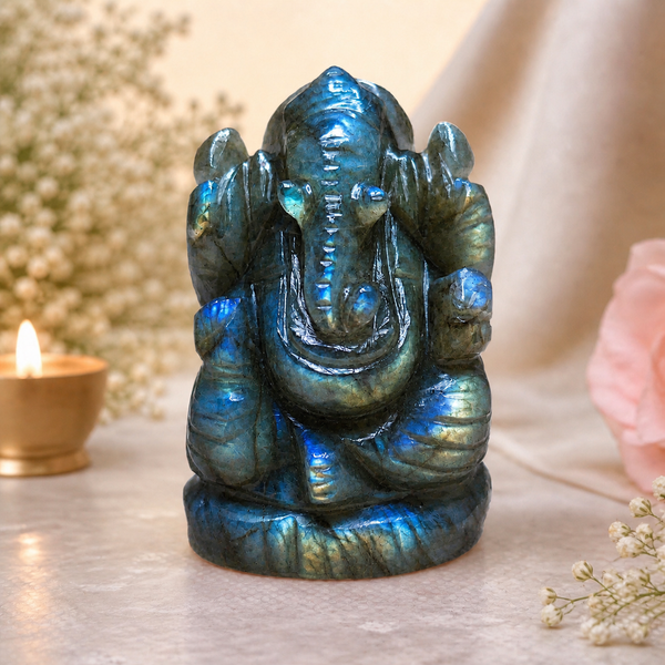 Labradorite Ganesha